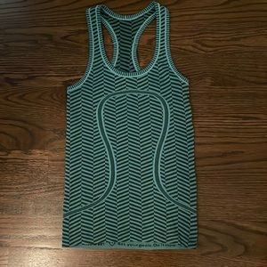 Perfect condition Lululemon size 2 swiftly tech racer back tank top